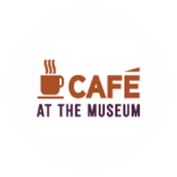 Cafe at the museum logo.